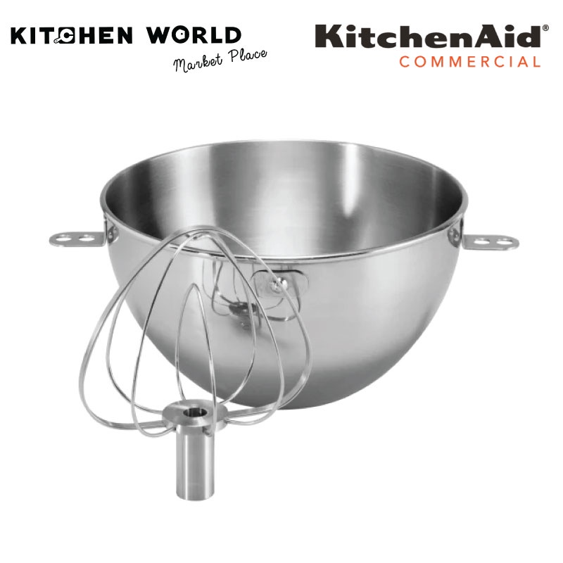 KitchenAid ASSY 3Qt. Stainless Steel Bowl & CombiWhip / โถขนาด 3 qt