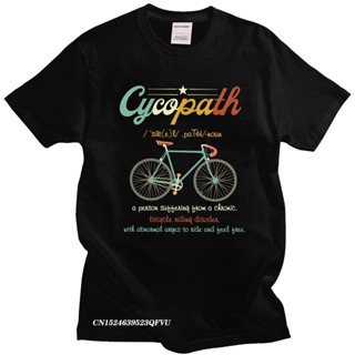 Retro Cycopath For Men Premium Cotton Fashion Camisas Men Vintage Cycling Road T-Shirt MTB Mountain Bike Racing Tee Tops