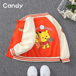 Candy Kids Candy เสื้อกันหนาวเด็ก แจ็คเก็ต เสื้อผ้าเด็ก ชุดเด็ก สไตล์เกาหลี นุ่ม และสบาย พิเศษ ทันสมัย รุ่นใหม่ Korean Style CK220115 36Z230909