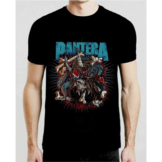 Mowei7 เสื้อยืด ผ้าฝ้าย 100% พิมพ์ลาย Pantera Artwork Heavy Metal 5 พลัสไซซ์ สําหรับผู้ชาย ใส่เล่นกีฬา ฟิตเนส คริสต์มาส