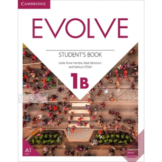 DKTODAY หนังสืออย่างเดียว EVOLVE 1B:STUDENTS BOOK **ไม่มีโค๊ดออนไลน์**