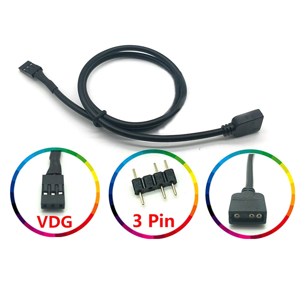 สายแปลง-convert-gigabyte-vdg-to-5v3pin-5v3pin-rgb-vdg-conversion-line-cable-connector-for-gigabyte-motherboard-parts