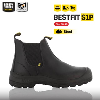 สินค้า [ของแท้พร้อมส่ง] Safety Jogger รุ่น BESTFIT S1P รองเท้าเซฟตี้หุ้มข้อ หัวเหล็ก