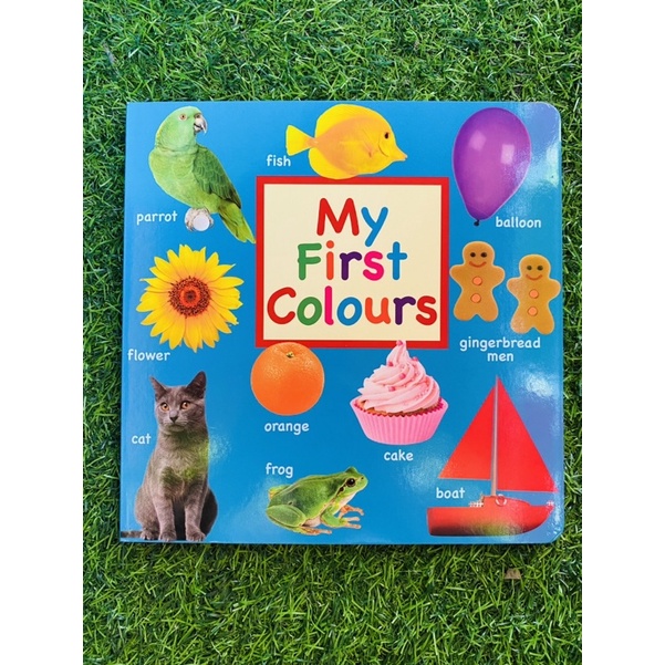 หนังสือบอร์ดบุ๊คเด็ก MY FIRST COLOURS | Shopee Thailand