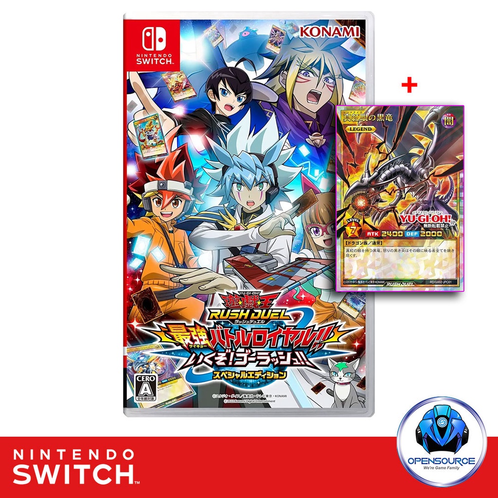 [พร้อมส่ง]Nintendo YuGiOh YuGiOh Rush Duel Dawn of the Battle Royale