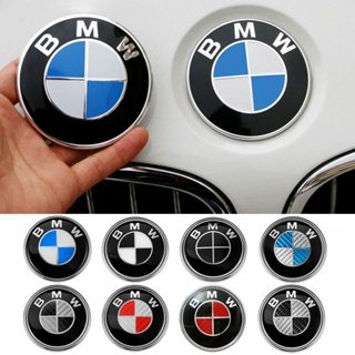 สติกเกอร์ตราสัญลักษณ์ 45 มม. 74 มม. 82 มม. อุปกรณ์เสริม สําหรับ BMW X1 X3 X5 X6 1 3 5 7 Series