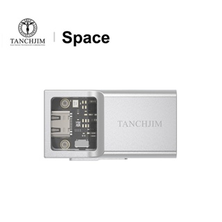 Tanchjim SPACE เครื่องขยายเสียงหูฟัง ชิป TYPE-C เป็น 3.5+4.4 มม. แบบพกพา Mini USB DAC AMP dual CS43131 DSD256 PCM768