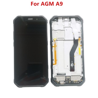 ใหม่ บอร์ดหน้าจอสัมผัสดิจิทัล LCD USB สําหรับ AGM A9