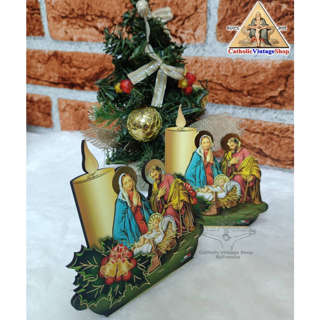 รูปไม้-ตั้งโต๊ะ-พระกุมารเยซูบังเกิด-คริสต์มาส-the-nativity-story-ศาสนาคริสต์-คาทอลิก-อิตาลี-italy-catholic-jesus