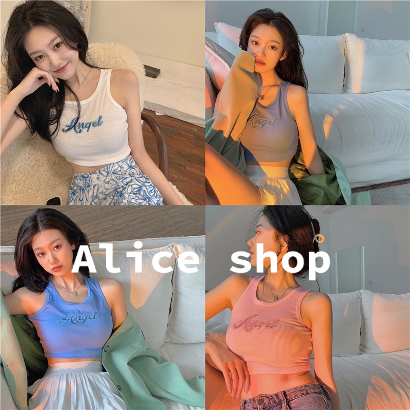 alice-แฟชั่นสไตล์เกาหลี-y2k-เสื้อยืดแขนสั้นสั้นด้านบนผู้หญิง-2022-ล่าสุดสบาย-ๆ-comfortable-สวย-สบาย-high-quality-a29j023-36z230909