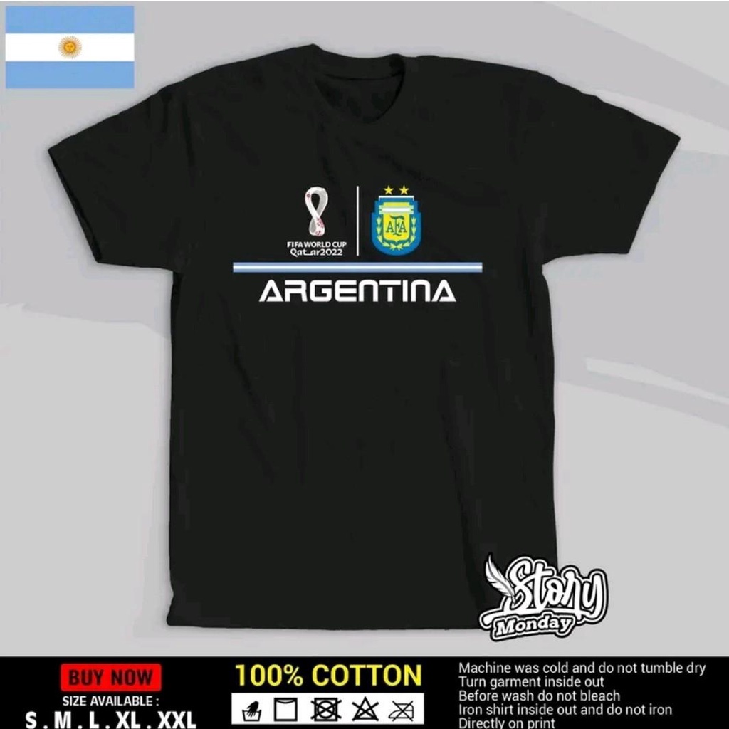 fifa-เสื้อยืด-tshirt-clothes-argentina-t-shirt-world-cup-2022