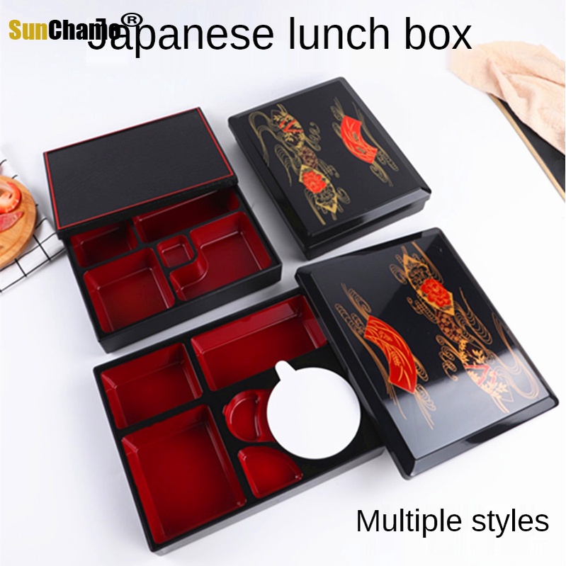 Bento Box Japanese Lunch Boxes Rice Sushi Catering Food Storage
