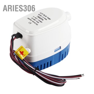 BAries306 เครื่องปั๊มน้ําใต้น้ําอัตโนมัติ 12V 750Gph พร้อมสวิตช์ลอยน้ํา สําหรับเรือ