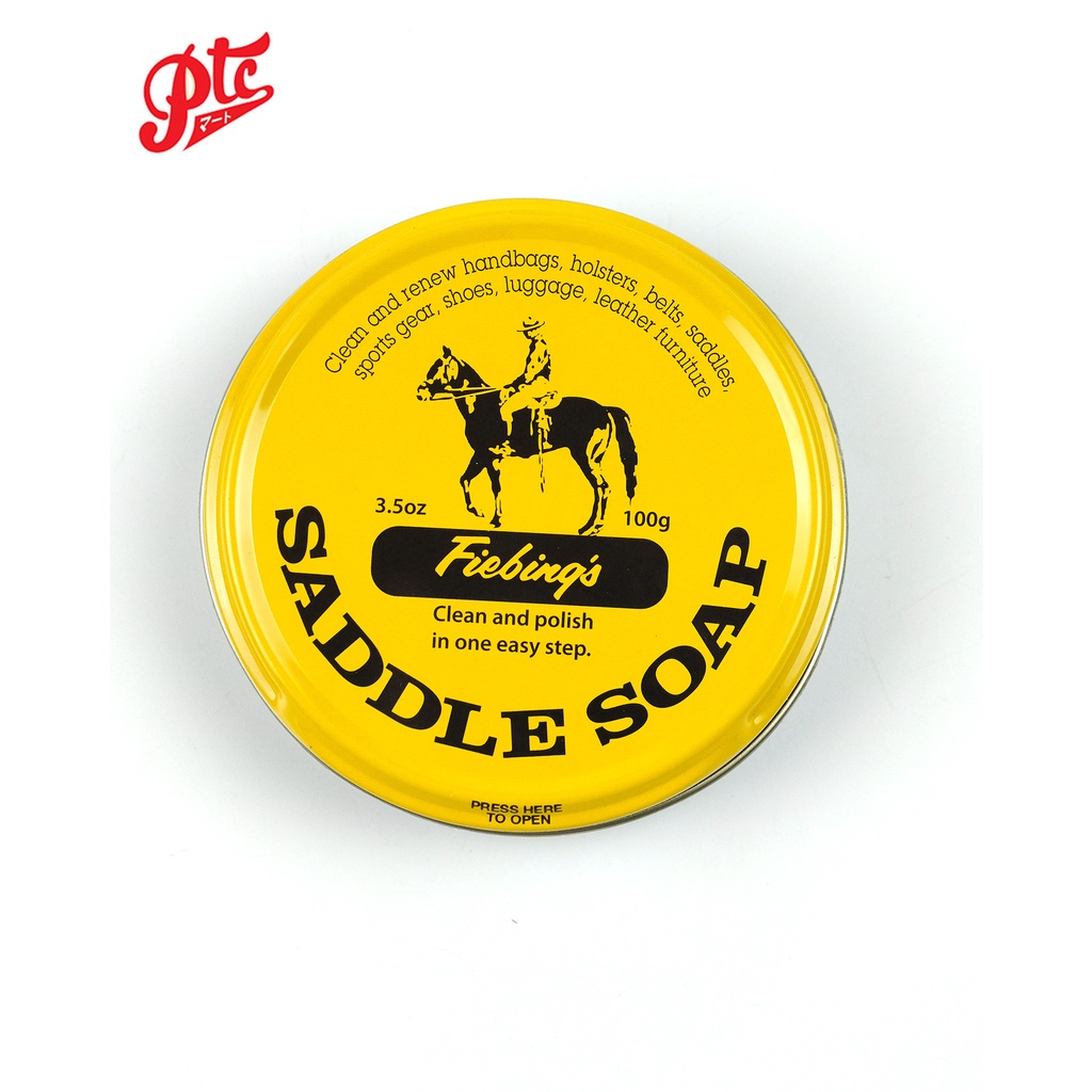 สบู่ทำความสะอาดหนัง Fiebing's Yellow Saddle Soap 3.5 oz. Shopee Thailand