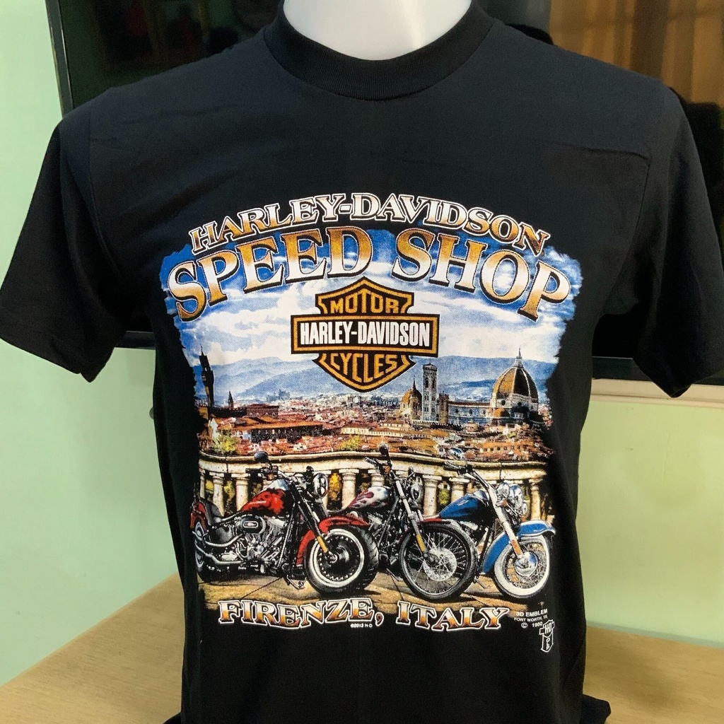 เสื้อยืดฮาเลย์-harley-davidson-reproduction-sml-ป้าย-usa-ผ้าcotton100-ใสสบาย