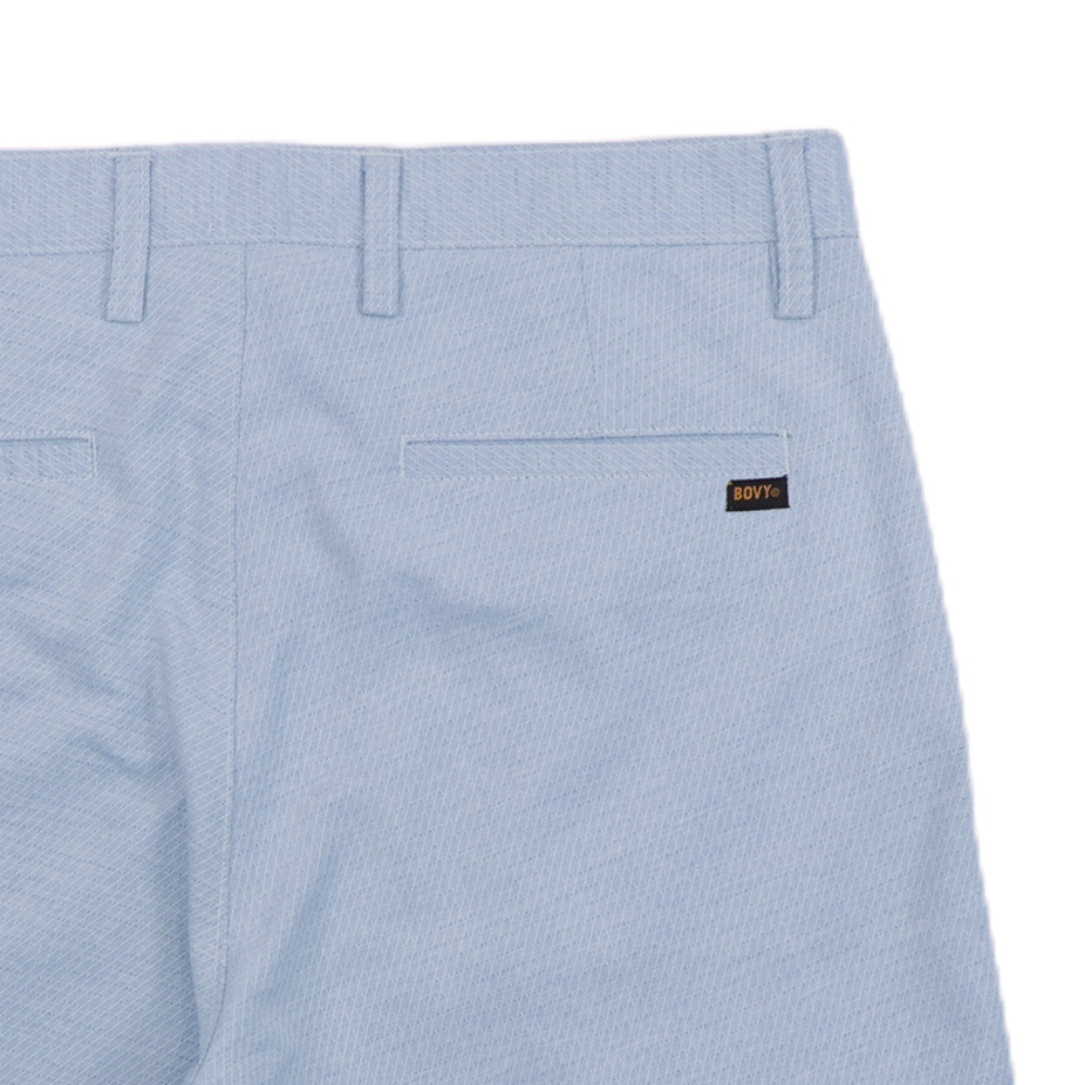 กางเกงขาสั้นสีฟ้าทอผิวไม่เรียบ-blue-t-flexslaf-bermuda-shorts-bs5017