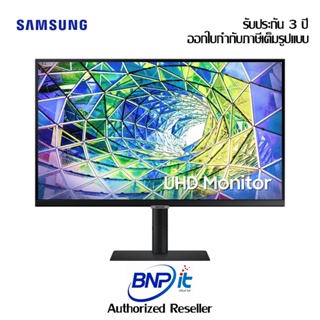 Samsung UHD Monitor with IPS and USB type-C ซัมซุง มอนิเตอร์ ขนาด 27 นิ้ว รุ่น LS27A800UJEXXT รับประกัน 3 ปี