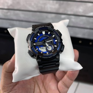 🎁CASIO STANDARD AEQ-110W-2A2 ของแท้ 100% พร้อมส่ง ประกัน 1 ปี