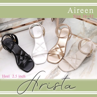 Arista ( 🇹🇭 Ready to ship) รองเท้าผู้หญิง ส้นสูง รัดข้อเท้า มินิมอล สไตล์เกาหลี รุ่น Aireen ( ART-042 )