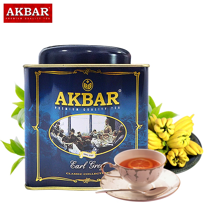 Akbar Earl Grey Flavored Black Tea from Sri Lanka | Shopee Thailand