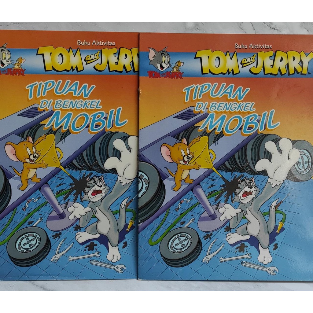 Tom and Jerry: Deception in Car Workshops (Active Book) | Shopee Thailand