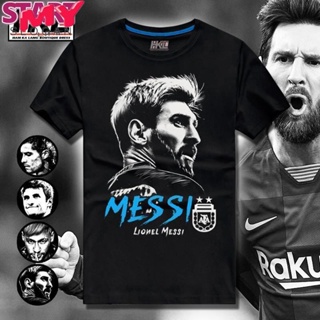 START ฟุตบอลโลกราคาถูกเสื้อยืดแขนสั้น European Cup 2021 Messi Ronaldo CR7 เสื้อบอลโลก เสื้อฟุตบอล Neymar Sports Cotton H