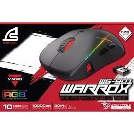 ของแท้ SIGNO E-Sport WARROX WG-901 Wireless Macro Gaming Mouse / เกมส์มิ่ง เมาส์ WG 901 รับประกันศูนย์ 2ปี