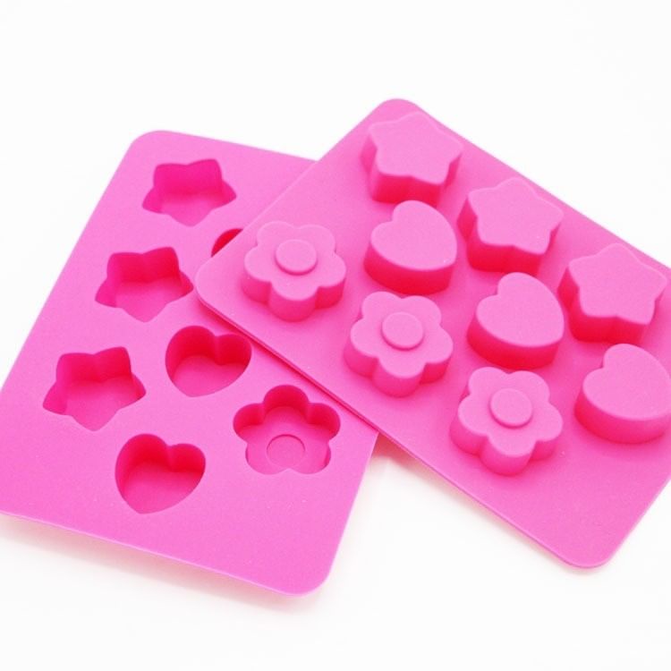 แม่พิมพ์ซิลิโคน-รวมรูปทรง-มี-3-แบบ-หัวใจ-ดาว-ดอกไม้-mix-silicone-mold-ซิลิ-โคนรวมรูปทรง