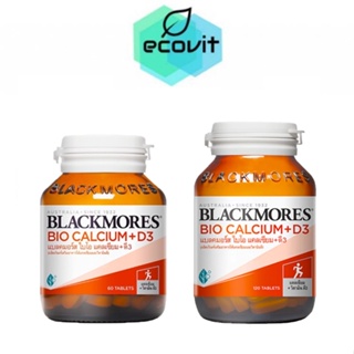 BLACKMORES Bio Calcium+D3 (60 เม็ด,120 เม็ด)