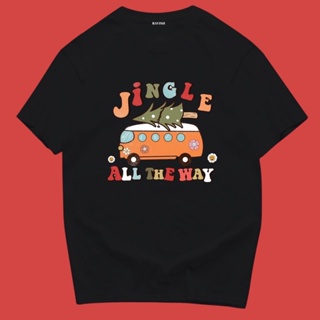 เสื้อยืด Christmas Collection 🎄 Jingle all the way พร้อมส่ง✨