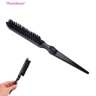 Purelove&gt; 1Pc Hairdressing Brushes Teasing Back Combing Hair Brush Slim Line Styling Comb new