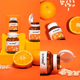 ภาพขนาดย่อของภาพหน้าปกสินค้าDr.PONG VC120 Vitamin C 120 mg candy วิตามินซีเม็ด SUGAR FREE 120 เม็ด จากร้าน drpongshop บน Shopee ภาพที่ 8