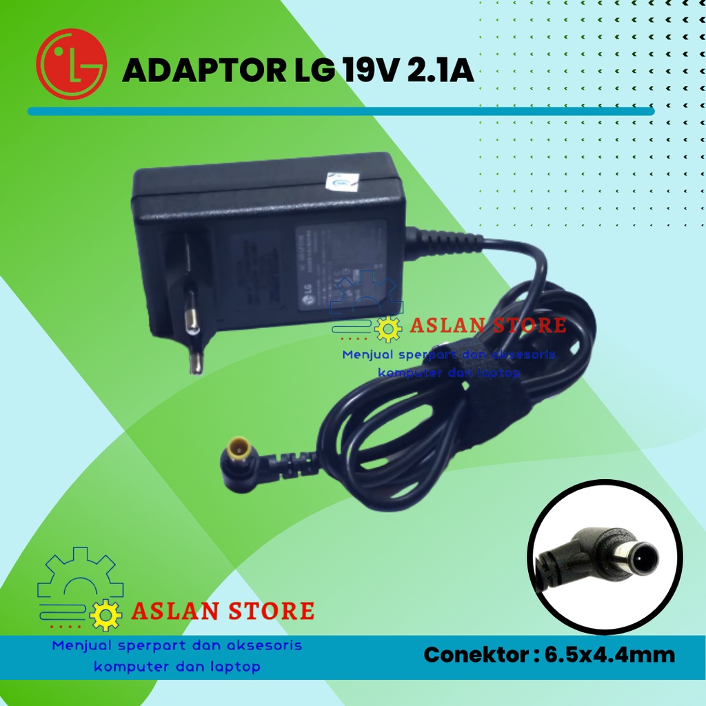 Lg 19V 2.1A LED TV Monitor Adapter ของแท้ | Shopee Thailand