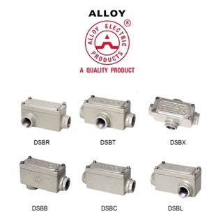 "ALLOY" CONDUIT OUTLET BODIES (RECTANGULAR BOX), DSB SERIES  **ราคาต่อ1ชิ้น**  (สามารถออกใบกำกับภาษีได้ค่ะ)