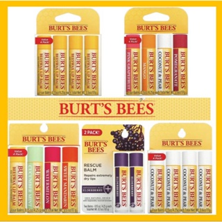 ภาพหน้าปกสินค้าพร้อมส่ง🇺🇲 แท้100% Burt\'s bees Moisturizing Lip Balms ขี้ผึ้งลิปบาล์ม มีแบ่งขาย ที่เกี่ยวข้อง