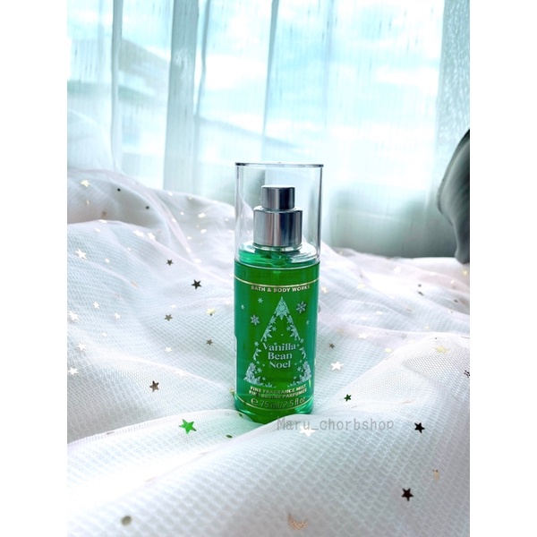 ของแท้100 พร้อมส่ง‼️Bath & Body Works Vanilla Bean Noel Travel Size