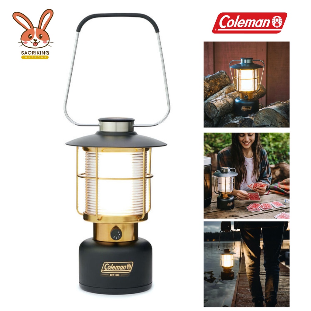 Lanterna Da Campeggio Coleman Metallica 600 &ndash; Modello 2022 &ndash; A Batteria LED 2000038859