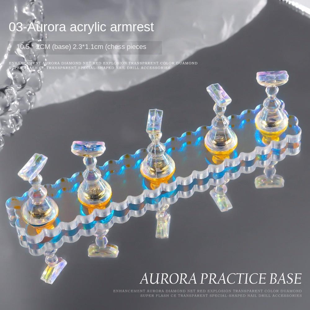 aroma-ชั้นวางเล็บปลอม-แบบแม่เหล็ก-ออโรร่า-สําหรับโชว์เล็บผู้หญิง