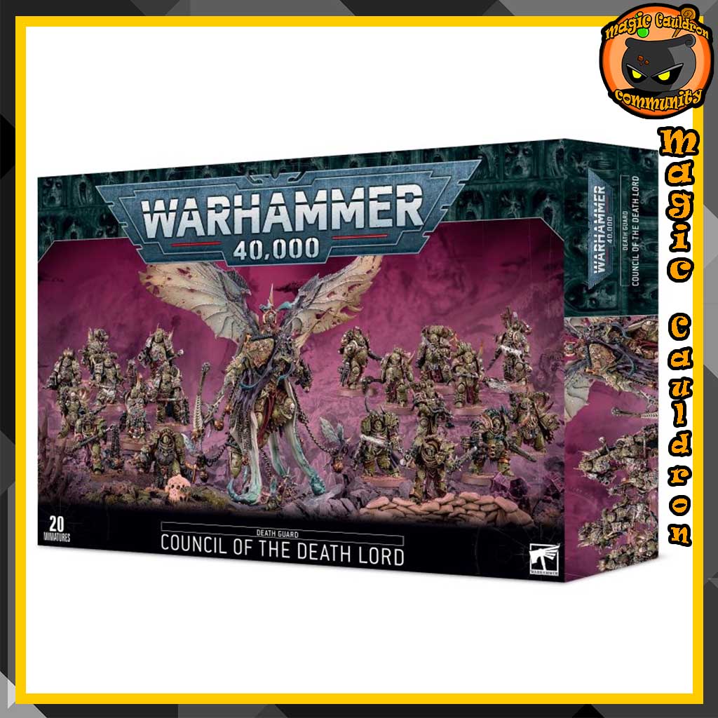 Battleforce 2022 Death Guard Council Of The Death Lord Warhammer 40000