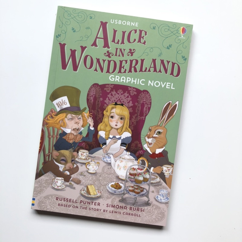 Alice in Wonderland Graphic Novel Shopee Thailand