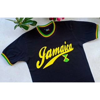 Jamaica เสื้อยืด jamaica tees reggae JATIMAIKA