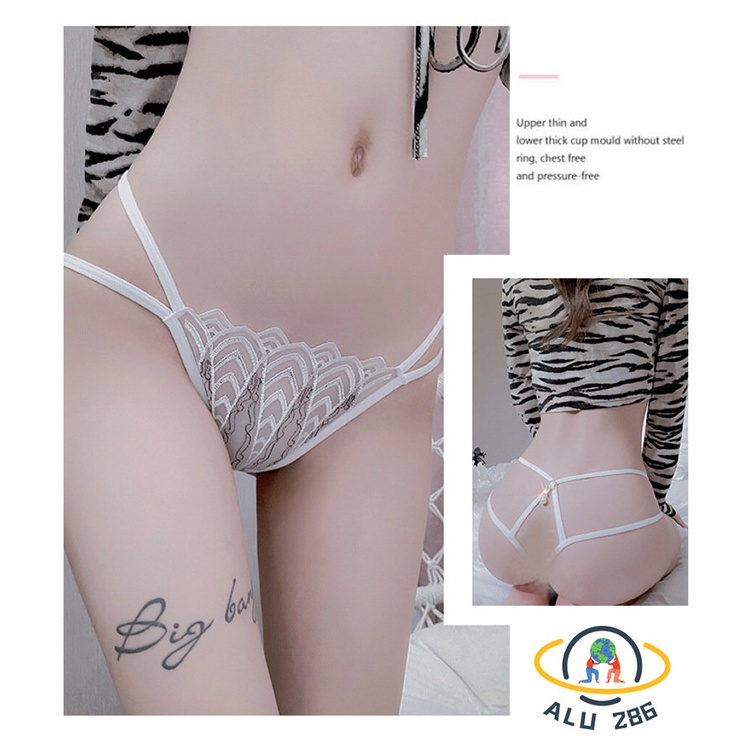 alu286-ชุดชั้นใน-ชุุดชั้นในเซ๊กซี่-ตาข่าย-เส้นด้าย-มุมมอง-thongs-sexy-underwear-กางเกงในผู้หญิงแบบเซ็กซี่