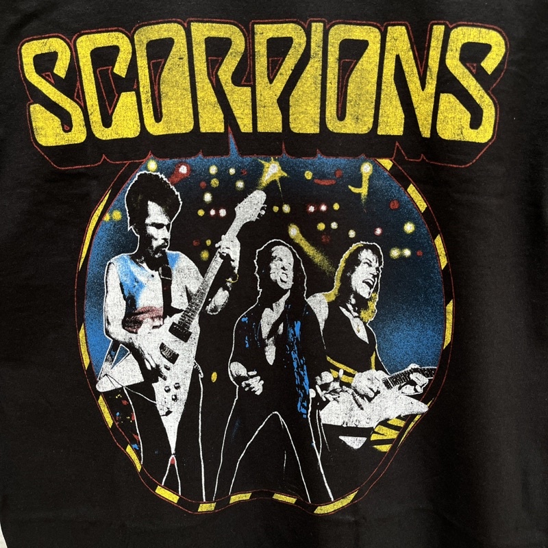 เสื้อวง-scorpions-ลิขสิทธิ์แท้-นำเข้าจาก-usa