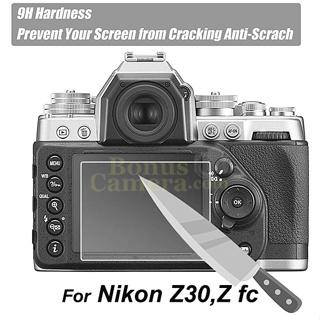 แผ่นกันรอยจอ LCD กล้องนิคอน Z30,Z fc Nikon Z30,Z fc LCD Screen Protector