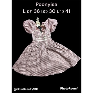 เดรส ป้าย Poonyisa sz.L