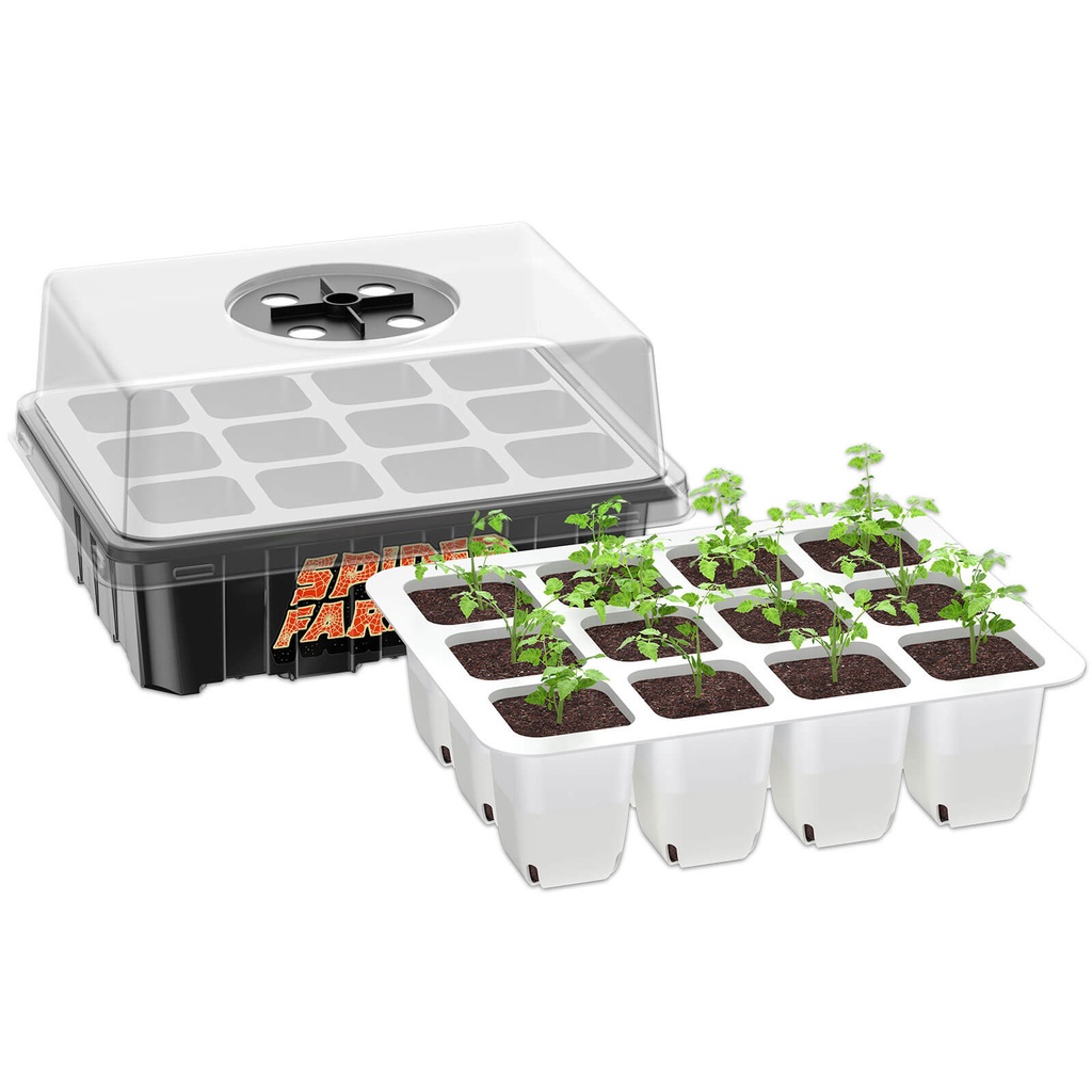 [ชุดคู่/2ชิ้น]ถาดเพราะกล้า ปลูกต้นชำ Spider Farmer Seed Starting Trays ...