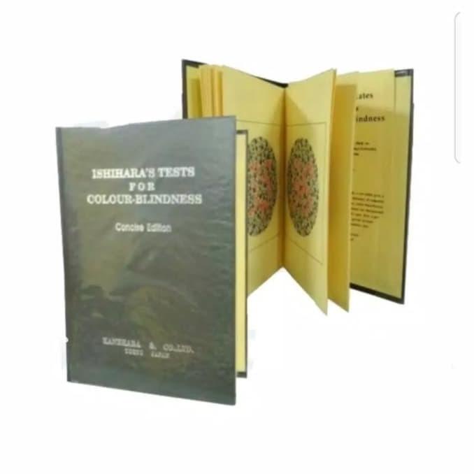 หนังสือ Ishihara - หนังสือสี TEST BUTA - 14 แผ่น | Shopee Thailand