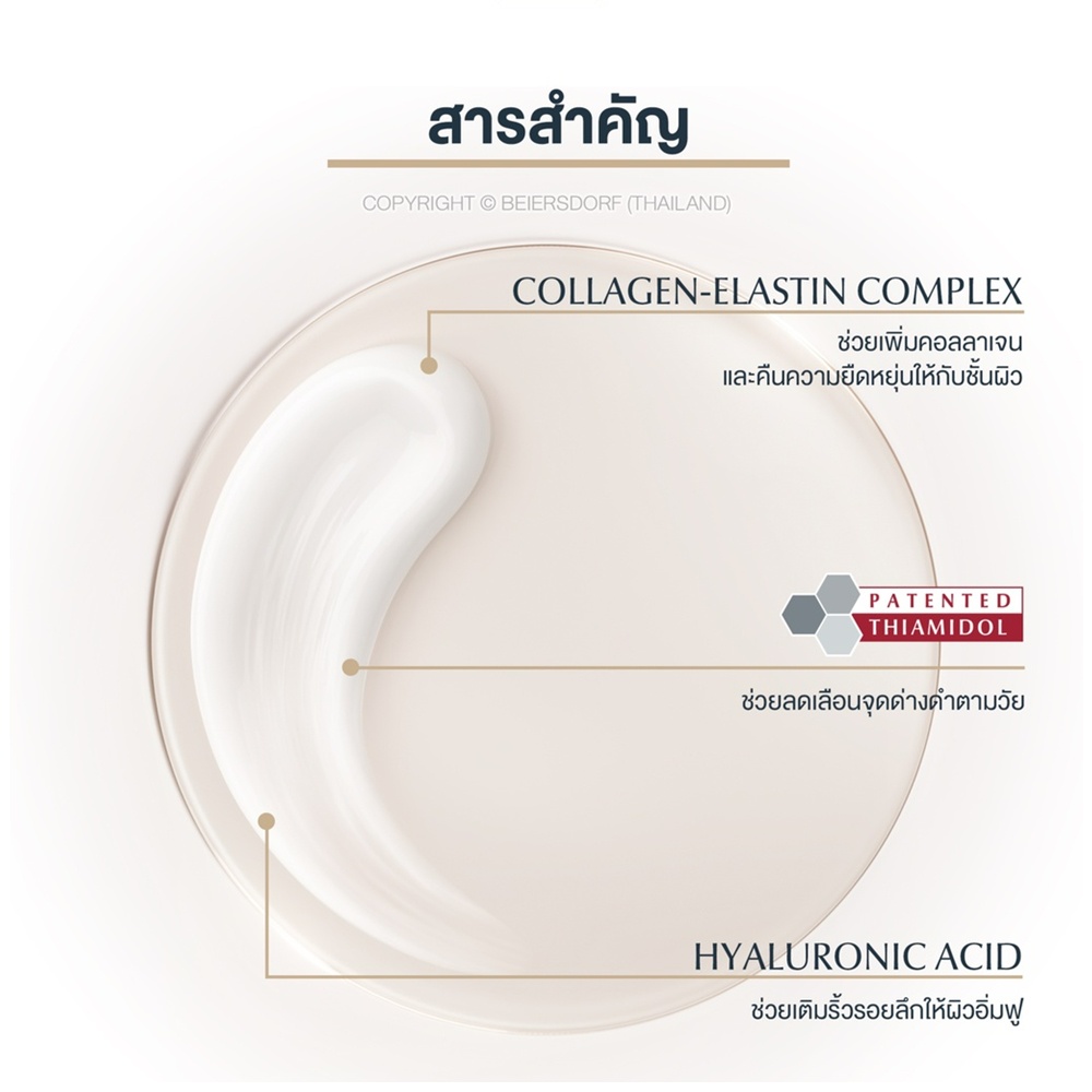 Eucerin Hyaluron - Filler + Elasticity Night Cream 50 ml. - Թ  ͹- + ʵԫԵ 乷  50 . | Shopee Thailand