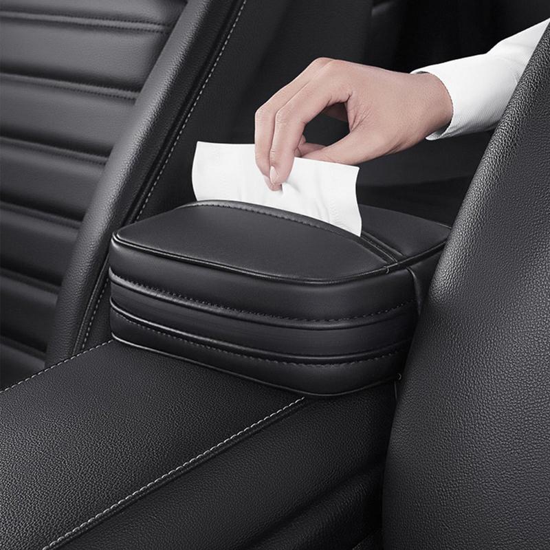 car-tissue-holder-pu-leather-automobile-tissue-dispenser-holder-tissue-wipes-box-dispenser-for-car-truck-vehicle