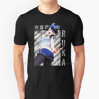 [S-5XL]Rent A Girlfriend-Ruka Sarashina-Anime T Shirt 100% Cotton Rent A Girlfriend Anime Rent A Girlfriend Art Ren_39